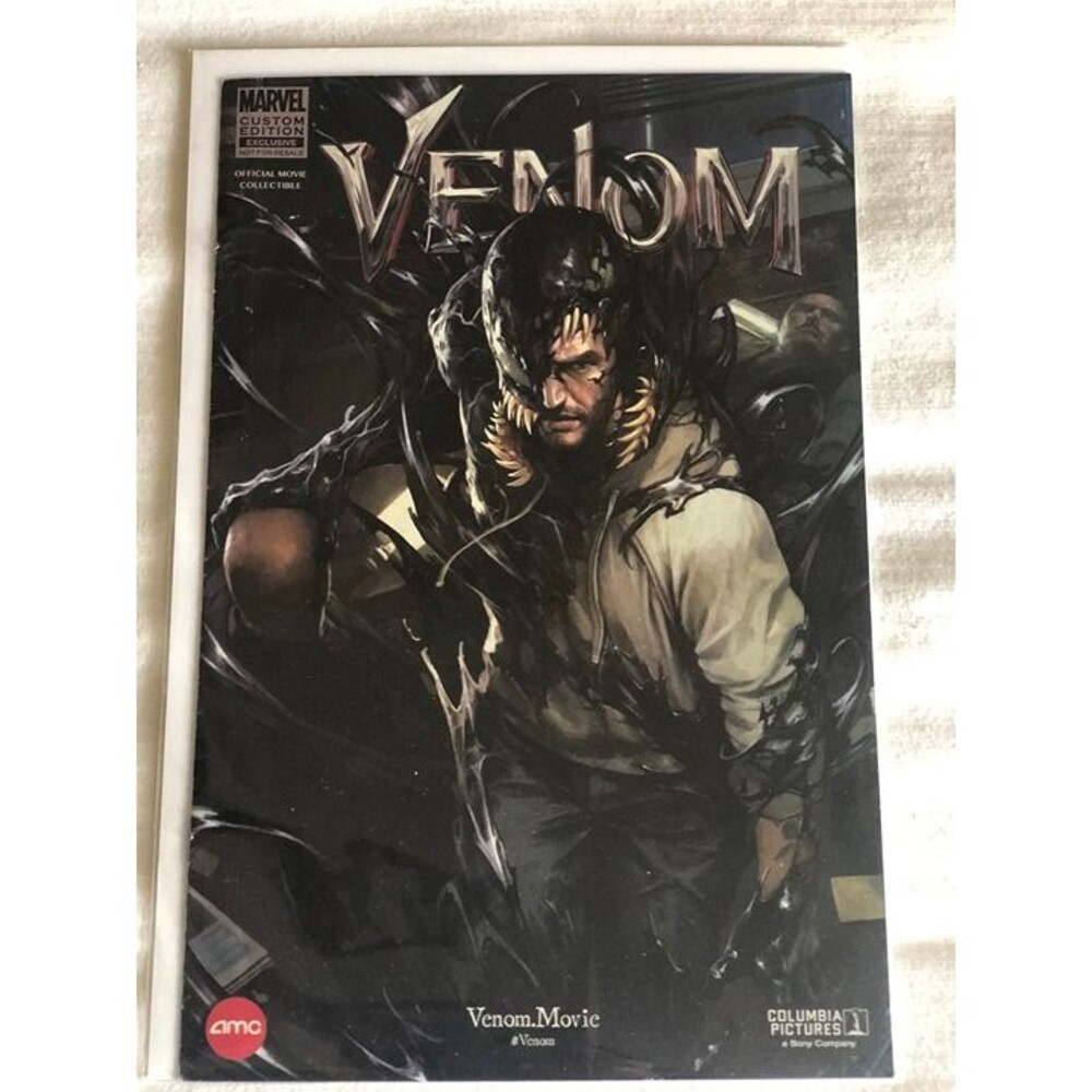 Venom 1 AMC Movie Comic Marvel Custom Edition Exclusive Tom Hardy 2018